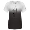 Women's V-Neck Ombre T-Shirt Thumbnail